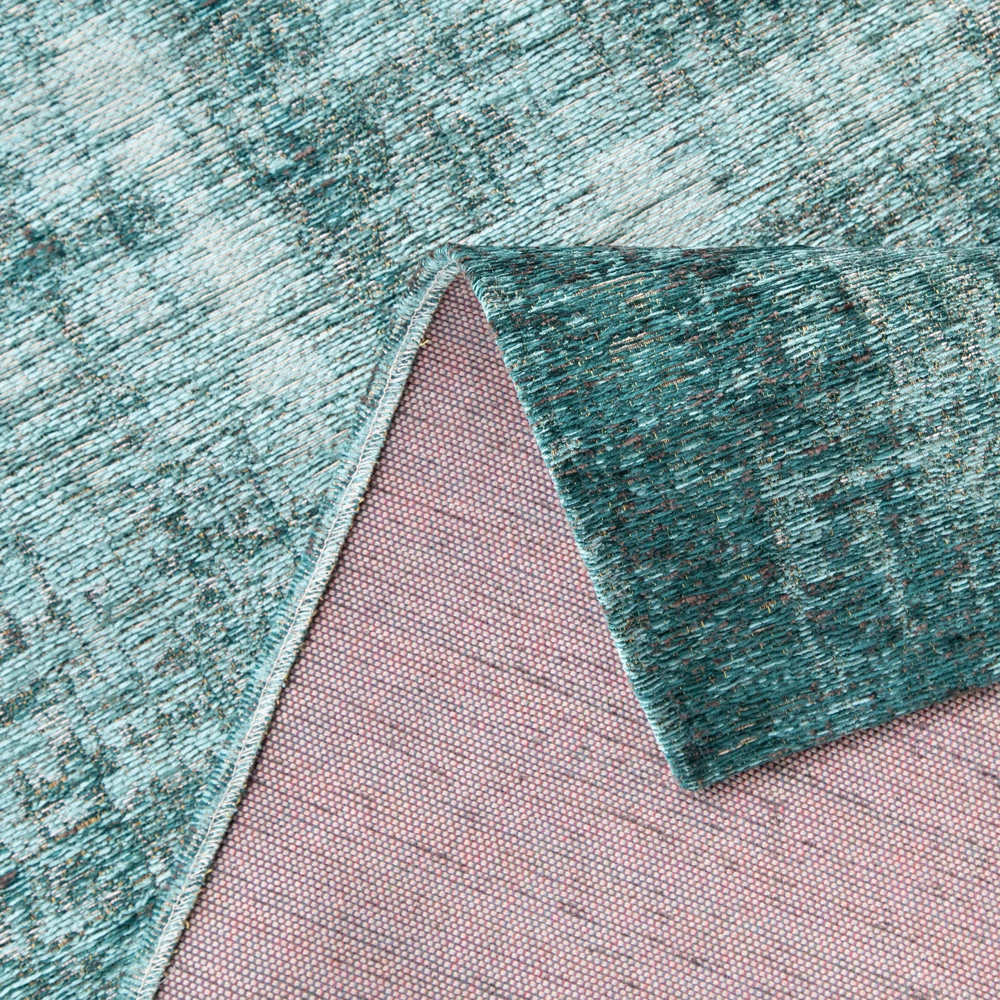 Russo Grunge Emerald Rug