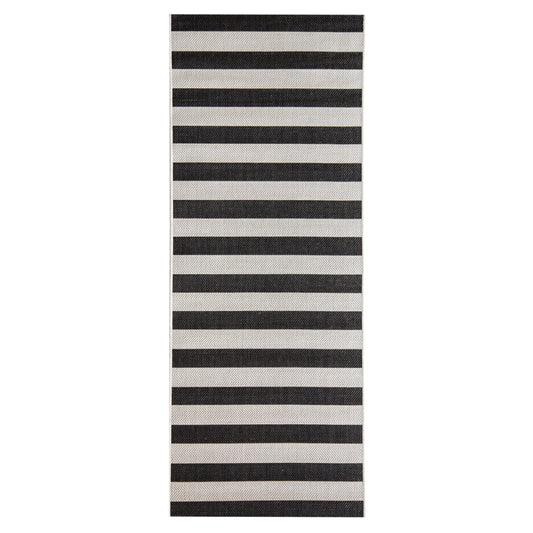 Bondi Indoor/Outdoor Cream/Black Rug