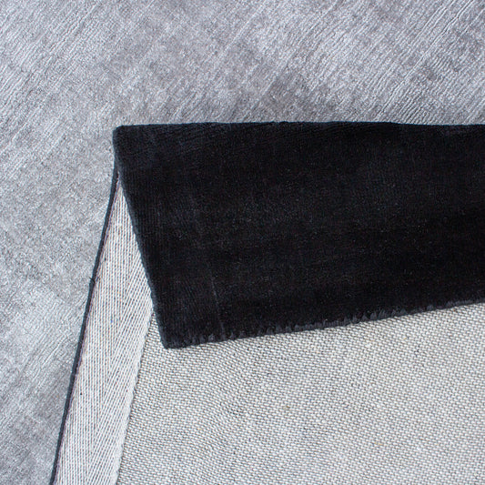 Monu Black Grey Rug