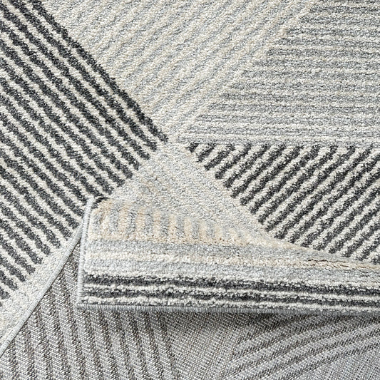 Piper Geo Cream/Dark Grey Rug