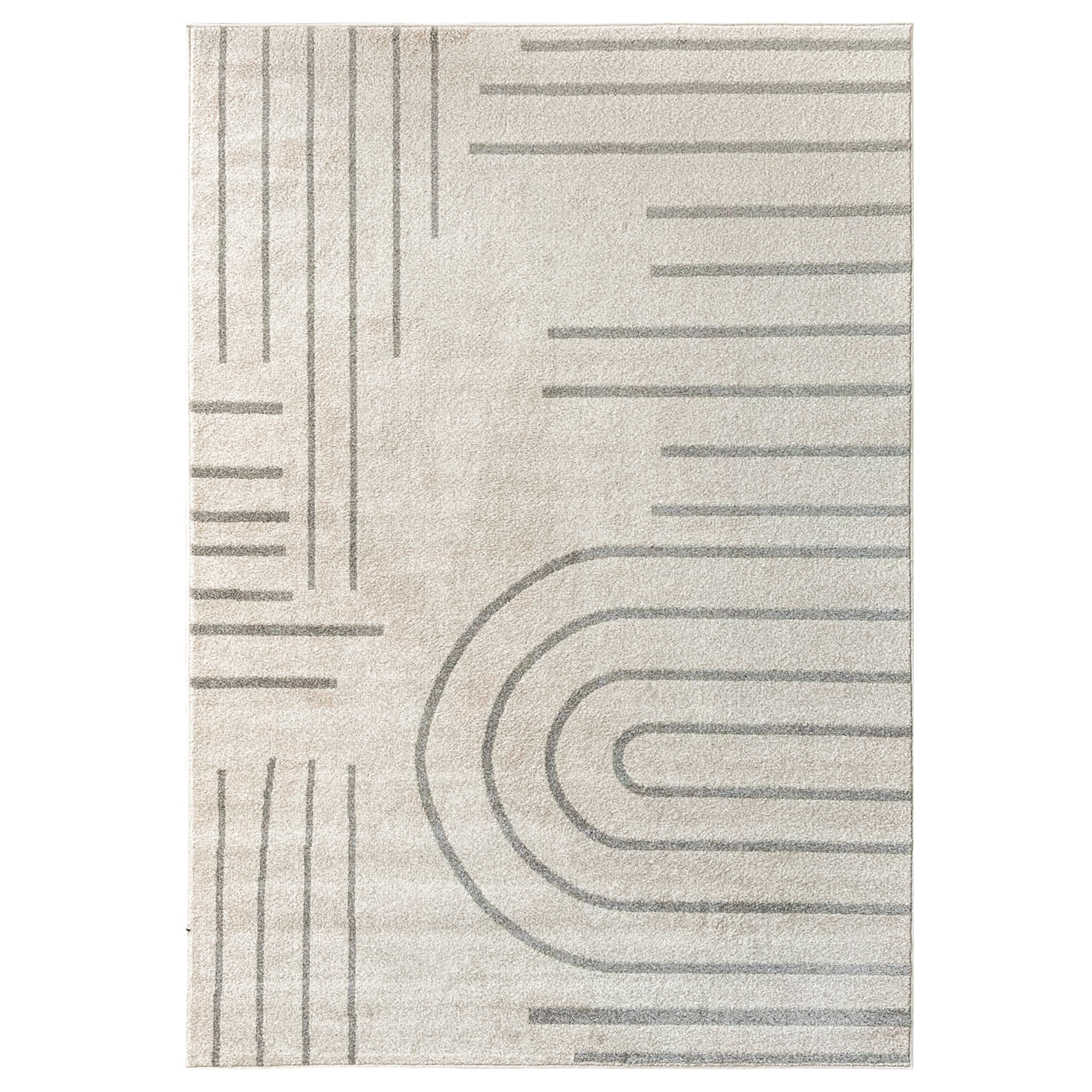 Piper Modern Cream/Dark Grey Rug – Signature Rugs