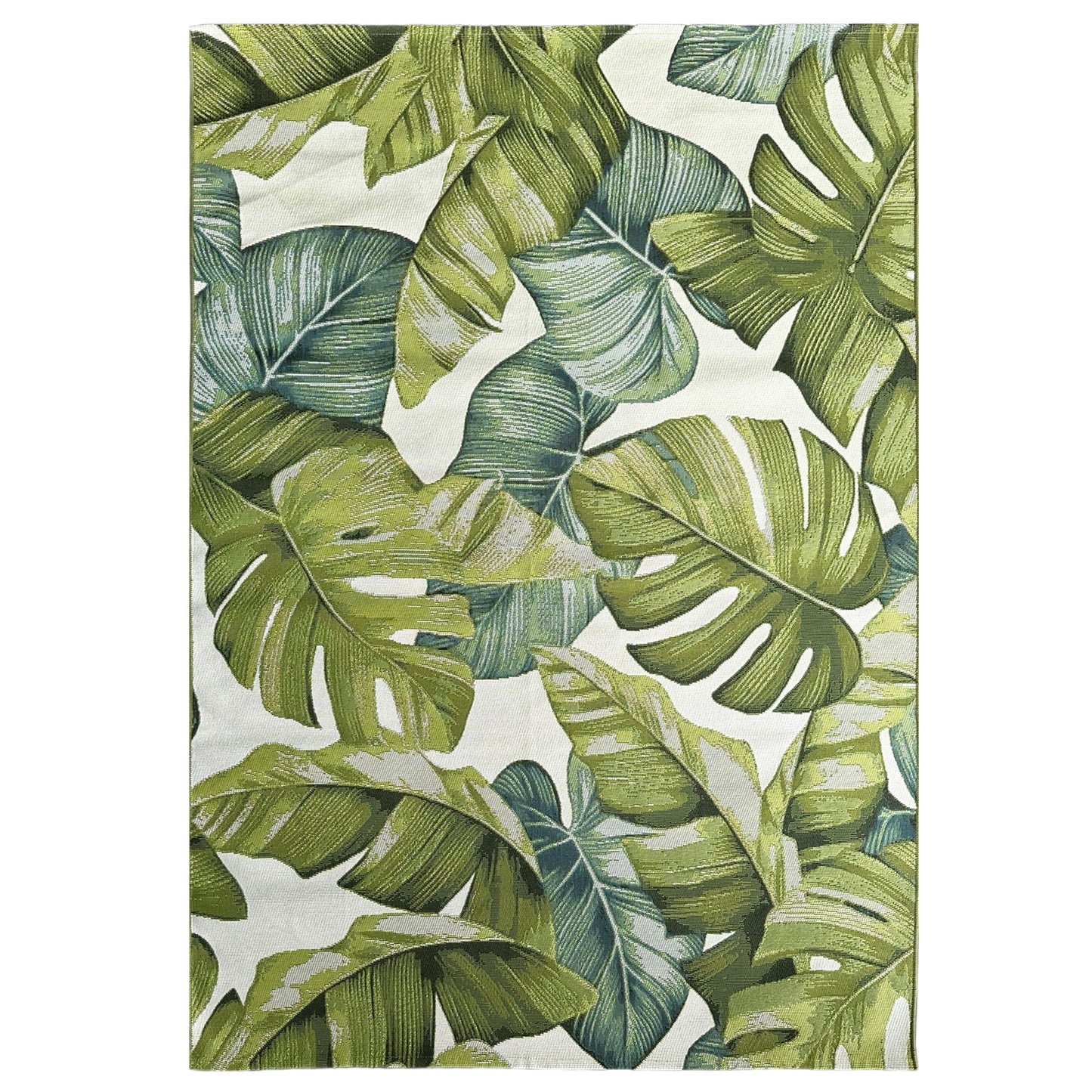 Tatahi Tropical Leaves Outdoor Rug