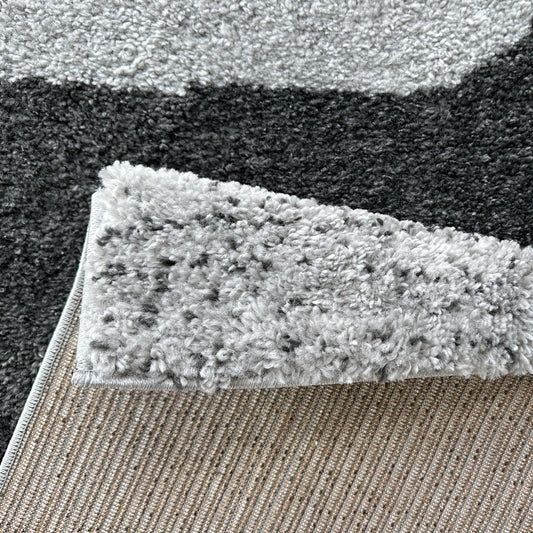 Laine Contour Grey Rug