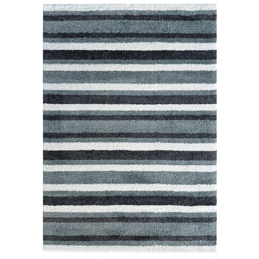 Laine Stripe Smoke Blue Rug