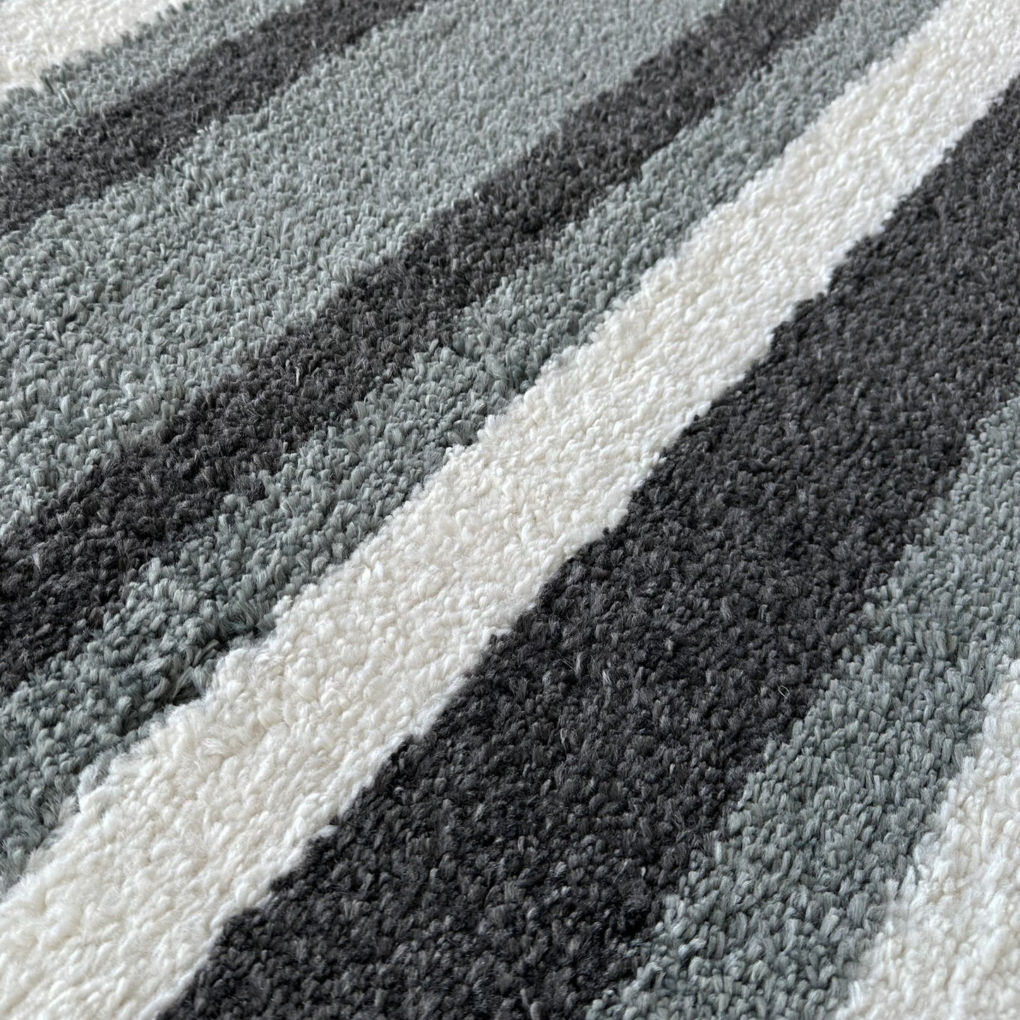 Laine Stripe Smoke Blue Rug